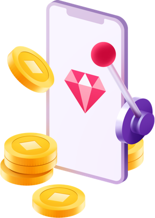 Social casino games on mobile devices