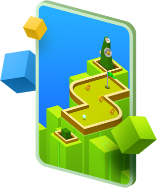 Unity game development illustration